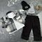 Сорочка дитяча в клітинку BEWARM gray