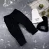 Штани дитячі джоггери Organic Cotton black