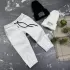 Штани дитячі джоггери Organic Cotton white
