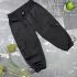 Штани дитячі карго Organic Cotton black