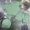 Костюм muslin cotton BEWARM дитячий шорти + футболка Хакі