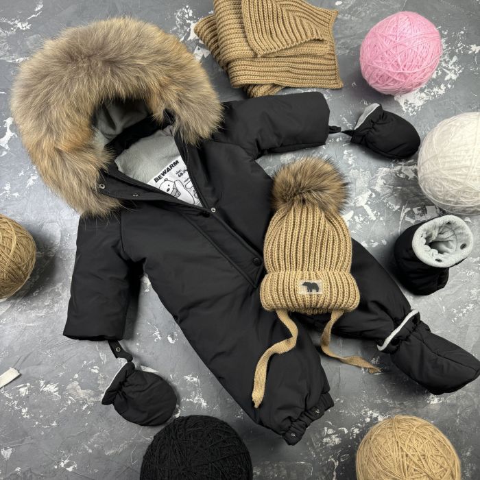 Комбінезон BEWARM Kodiaq суцільний Black