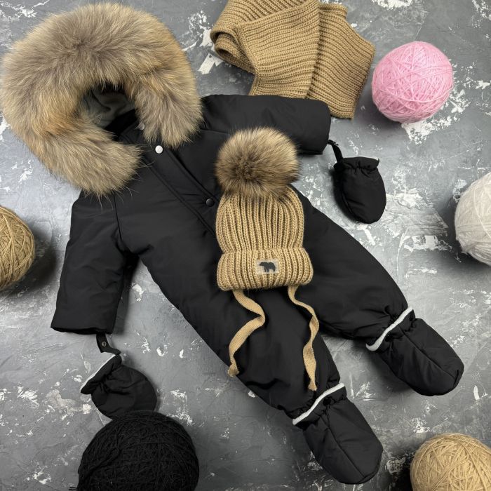 Комбінезон BEWARM Kodiaq суцільний Black