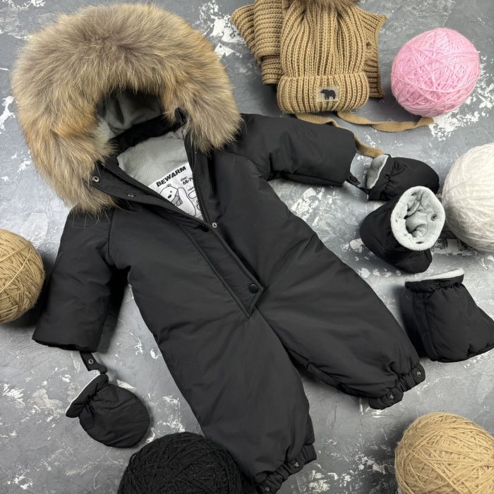 Комбінезон BEWARM Kodiaq суцільний Black