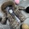 Куртка-пальто BEWARM Bakota Leopard дитяча зимова подовжена