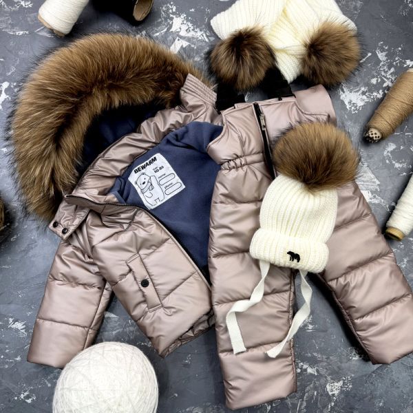 Комбінезон BEWARM Umka Cashmere дитячий зимовий роздільний