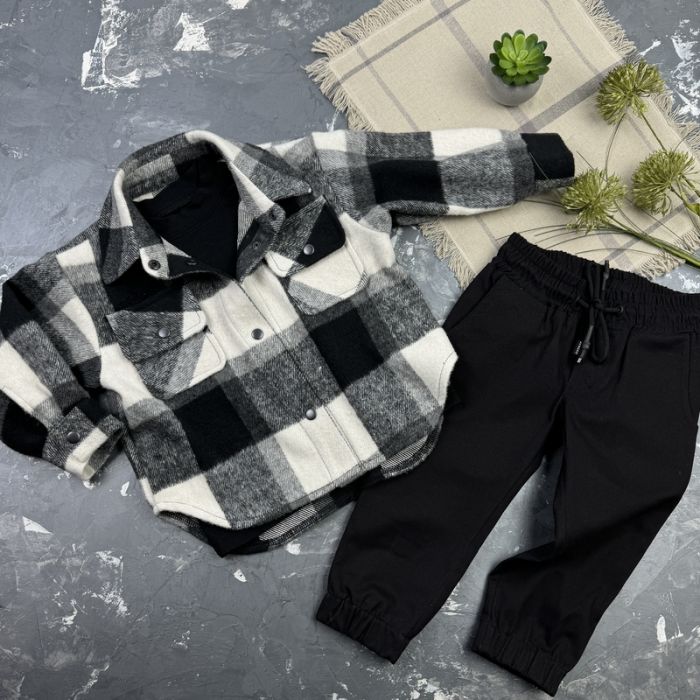 Комплект дитячий набір spring nature AllBlack