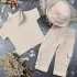 Костюм muslin cotton BEWARM дитячий штани + футболка + панамка Беж
