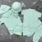 Комплект muslin cotton Blue BEWARM дитячий (штани,футболка,панамка,шорти,туніка)