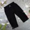 Костюм muslin cotton BEWARM дитячий штани + футболка + панамка Black