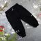 Костюм muslin cotton BEWARM дитячий штани + футболка + панамка Black