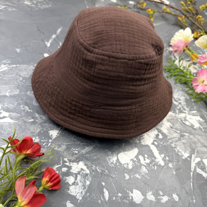 Костюм muslin cotton BEWARM дитячий штани + футболка + панамка Choko