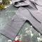 Мусліновий набір туніка + панама дитяча Muslin Cotton BEWARM Grey