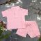 Комплект muslin cotton Pink BEWARM дитячий (штани,футболка,панамка,шорти,туніка)