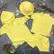 Комплект muslin cotton Sunny-Yellow BEWARM дитячий (штани,футболка,панамка,шорти,туніка)
