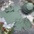 Костюм Polo шорти + футболка + панама Khaki