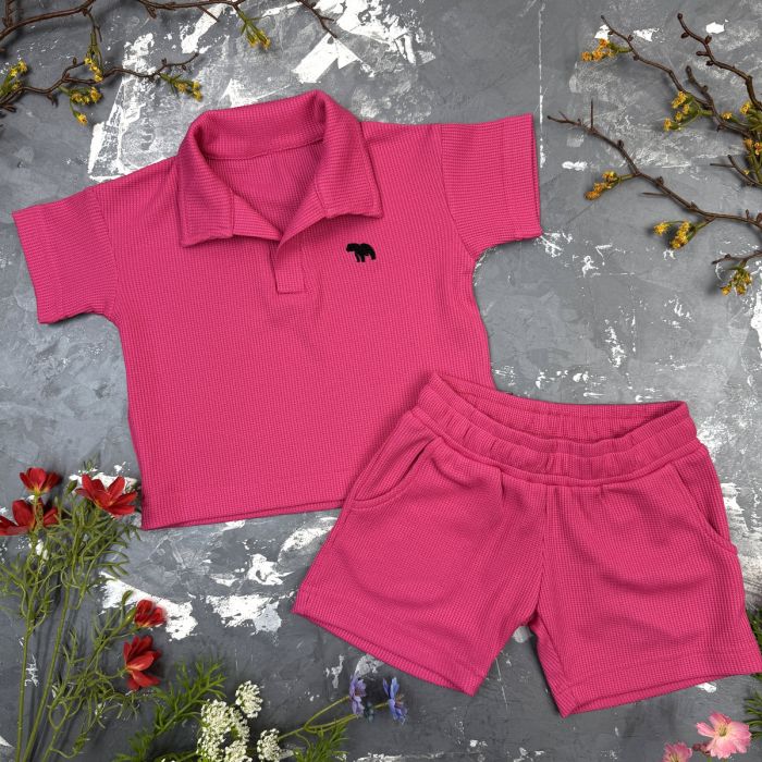 Костюм Polo шорти + футболка Raspberry