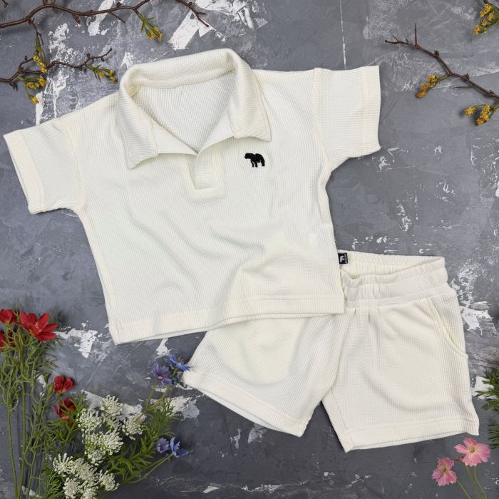 Костюм Polo шорти + футболка Milk