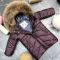 Куртка-пальто BEWARM Bakota Burgundy дитяча зимова подовжена