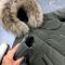 Куртка-пальто BEWARM Bakota Khaki Velvet дитяча зимова подовжена
