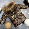 Куртка-пальто BEWARM Bakota Leopard дитяча зимова подовжена