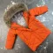 Куртка-пальто BEWARM Bakota Orange дитяча зимова подовжена
