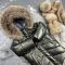 Куртка-пальто BEWARM Bakota Khaki дитяча зимова подовжена