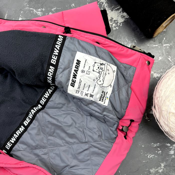 Куртка-пальто BEWARM Bakota Pink дитяча зимова подовжена