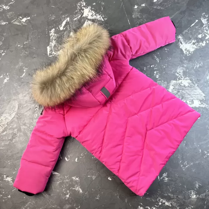 Куртка-пальто BEWARM Bakota Pink дитяча зимова подовжена