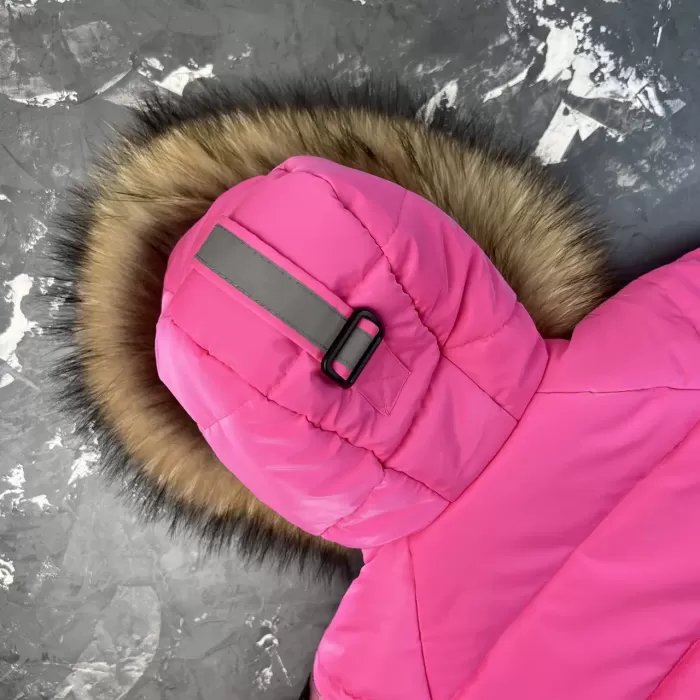 Куртка-пальто BEWARM Bakota Pink дитяча зимова подовжена