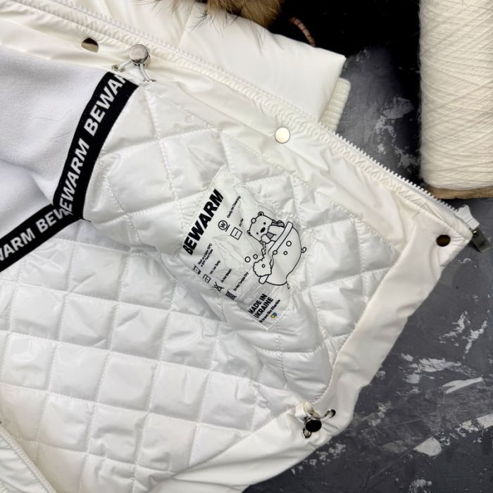 Куртка-пальто BEWARM Bakota White Velvet дитяча зимова подовжена