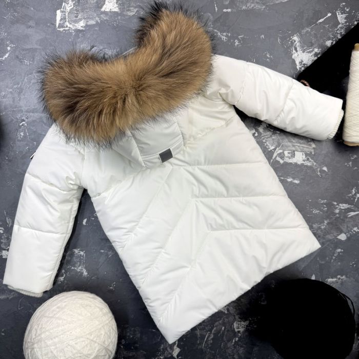 Куртка-пальто BEWARM Bakota White Velvet дитяча зимова подовжена