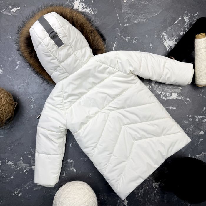 Куртка-пальто BEWARM Bakota White Velvet дитяча зимова подовжена
