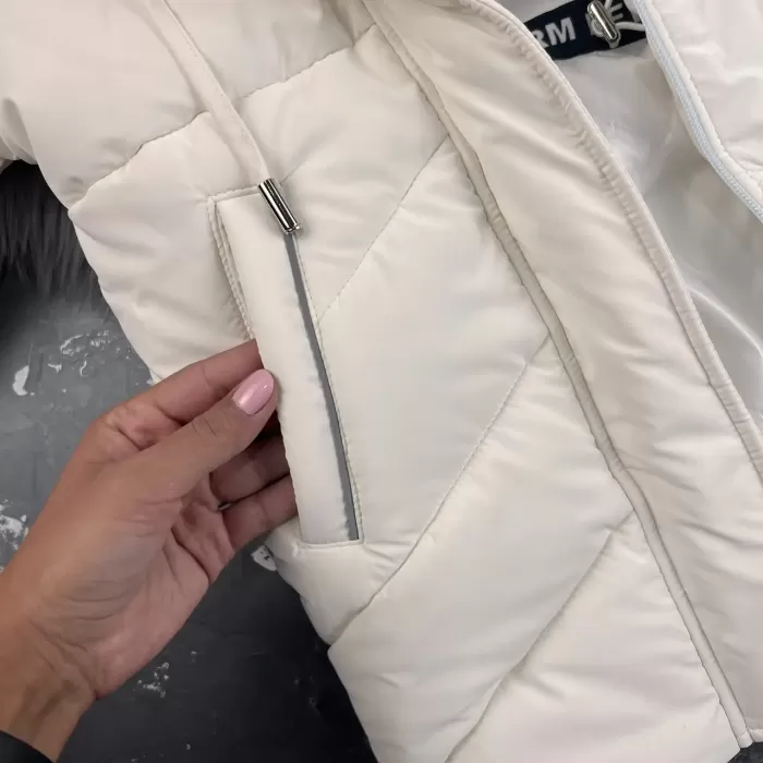 Куртка-пальто BEWARM Bakota White Velvet дитяча зимова подовжена