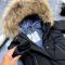 Куртка-пальто BEWARM Bakota Black дитяча зимова подовжена