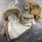 Куртка-пальто BEWARM Baribal Beige дитяча зимова подовжена