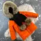 Куртка-пальто BEWARM Baribal Orange дитяча зимова подовжена