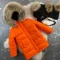 Куртка-пальто BEWARM Baribal Orange дитяча зимова подовжена