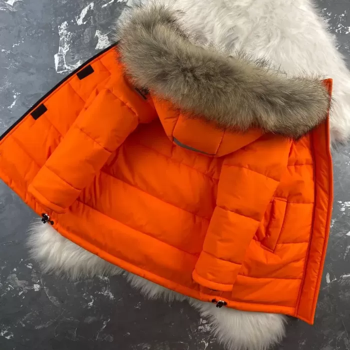 Куртка-пальто BEWARM Baribal Orange дитяча зимова подовжена