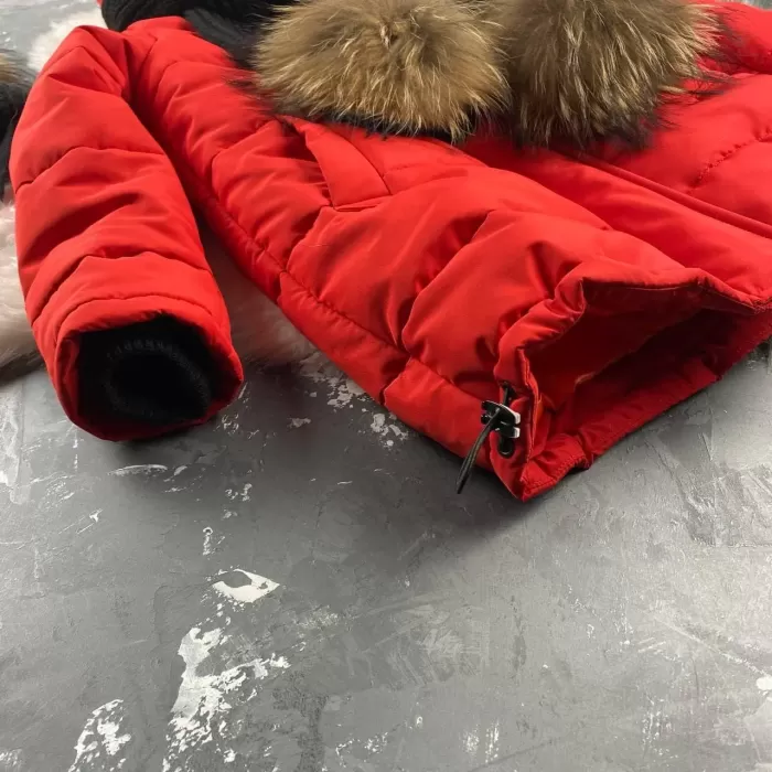 Куртка-пальто BEWARM Baribal Red дитяча зимова подовжена