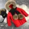 Куртка-пальто BEWARM Baribal Red дитяча зимова подовжена