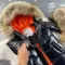 Куртка-пальто BEWARM Baribal Royal Black дитяча зимова подовжена