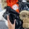 Куртка-пальто BEWARM Baribal Royal Black дитяча зимова подовжена
