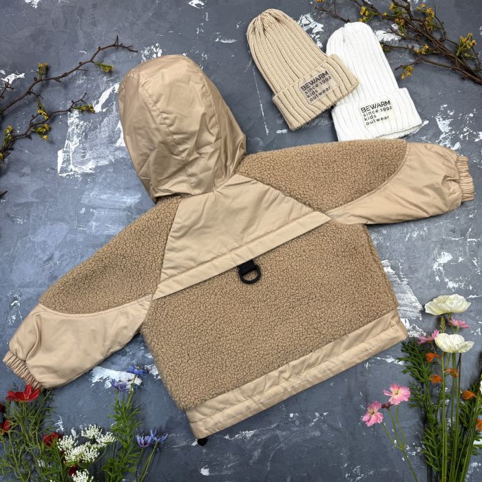 Курточка дитяча демі Teddy BEWARM Beige