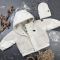 Курточка дитяча демі Teddy BEWARM White