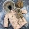 Куртка-пальто BEWARM Bakota Beige дитяча зимова подовжена