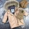 Куртка-пальто BEWARM Bakota Beige дитяча зимова подовжена