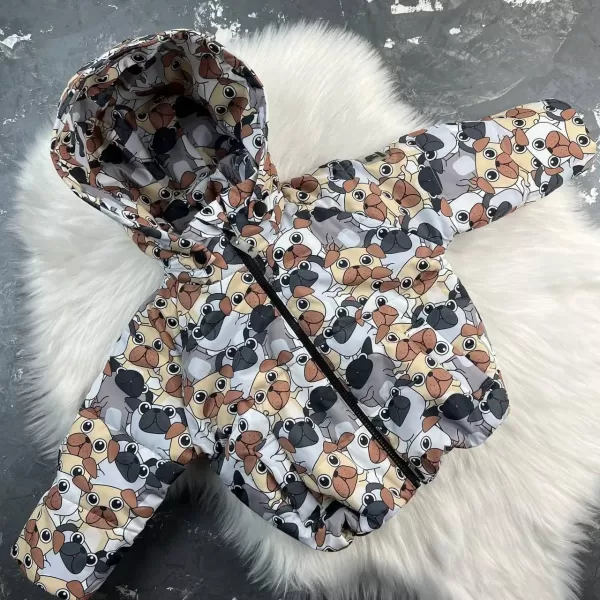 Куртка-пуффер дитяча демісезонна BEWARM Puppy