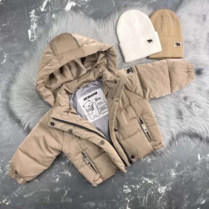 Курточка дитяча демі Thephyr BEWARM Kapuchino