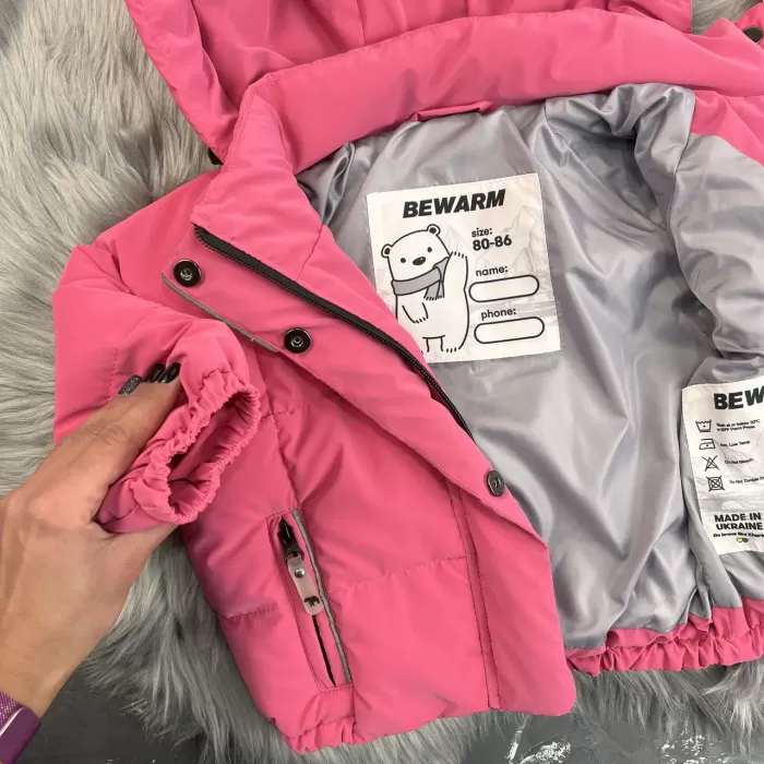 Курточка дитяча демі Thephyr BEWARM Viva Magenta